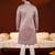 Lavender embroidery kurta pajama