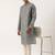 Grey stitchline kurta pajama