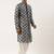Grey gota embroidery kurta pajama