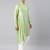 Pistachio green drape kurta