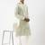 Light green embroidered kurta pajama