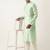 Light green embroidered kurta pajama