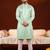 Green embroidery kurta pajama