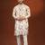 Cream ceremonial kurta pajama