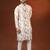 Cream ceremonial kurta pajama