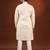 Cream embroidered kurta pajama