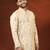 Cream embroidered kurta pajama