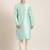 Sky blue embroidered kurta pajama