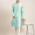 Sky blue embroidered kurta pajama