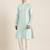 Sky blue embroidered kurta pajama