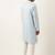 Sky blue asymmetrical kurta pajama