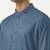 Cobalt blue asymmetrical cotton kurta pajama