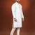 Light blue embroidered kurta pajama