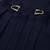 Navy blue drape kurta pajama
