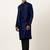 Blue ombre layered kurta pajama