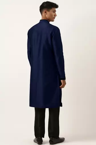 Blue ombre layered kurta pajama