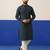 Blue embroidered kurta pajama