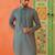Blue printed kurta pajama set