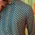 Blue printed kurta pajama set