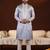 Powder blue embroidery kurta pajama