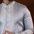 Powder blue embroidery kurta pajama