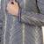 Navy blue gota embroidery kurta pajama
