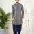 Navy blue gota embroidery kurta pajama