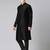 Black embroidered kurta pajama