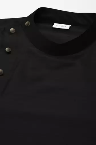 Black drape kurta pajama