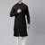 Black angrakha kurta pajama