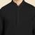 Black twill weave cotton kurta pajama