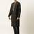 Black silk gota embroidered kurta pajama
