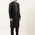 Black silk gota embroidered kurta pajama