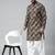 Black printed kurta pajama