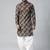 Black printed kurta pajama
