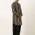 Black gota embroidery kurta pajama
