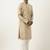 Beige cotton kurta pajama