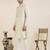 Beige self design side placket cotton kurta pajama