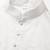 White cotton pathani kurta pajama with patch pocket