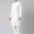 Off white pathani kurta pajama