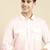 Light pink fine cotton pathani with salwar
