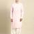 Light pink fine cotton pathani with salwar