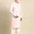 Light pink fine cotton pathani with salwar