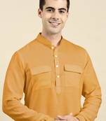 Mustard pathani kurta pajama
