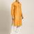 Mustard cotton pathani with salwar