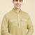 Greenish beige pathani kurta pajama