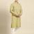 Greenish beige pathani kurta pajama