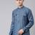 Denim blue pathani kurta pajama