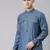 Denim blue pathani kurta pajama