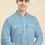Light blue pathani kurta pajama